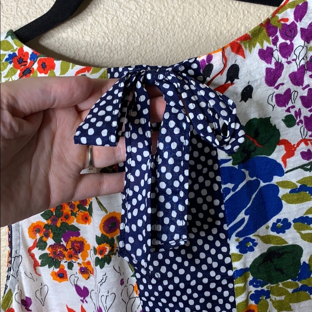 Anthropologie Postmark Cultivars Floral Top - Picture 5 of 6